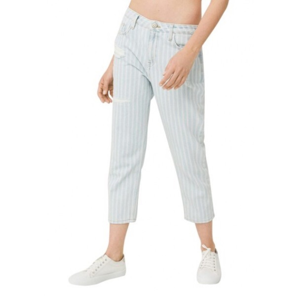 Mango striped jeans